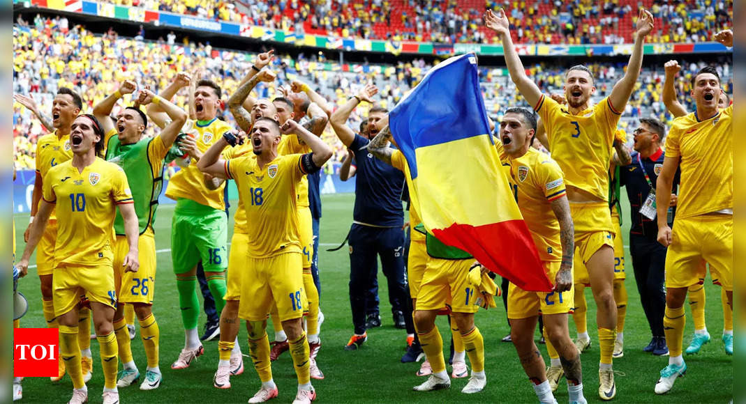 Romania stun Ukraine with first Euro win in 24 years