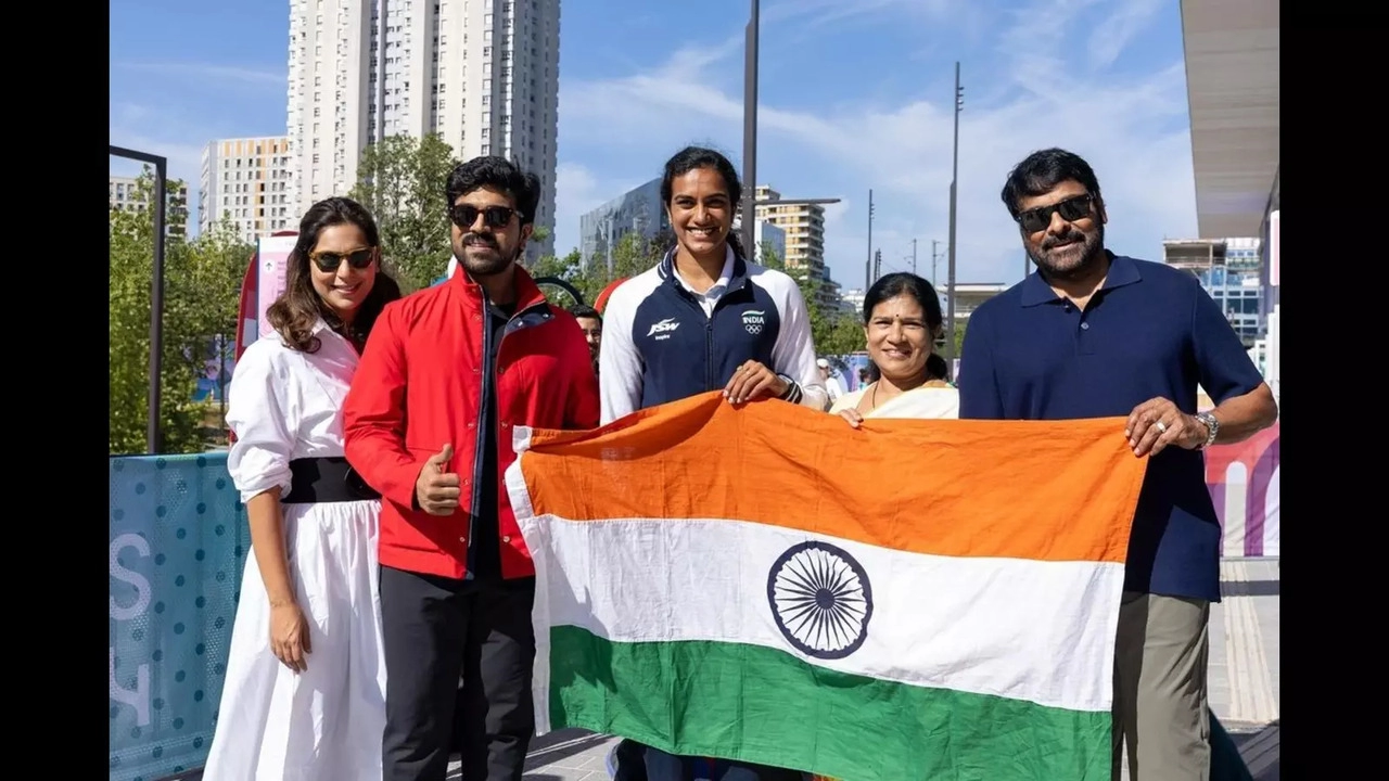 Chiranjeevi Watches PV Sindhu’s First Paris Olympics Match With His Family, Shuttler Says “It Was…”