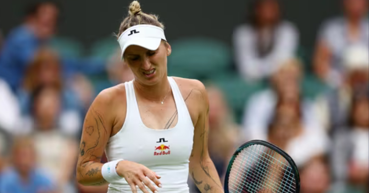 Wimbledon 2024:Defending champion Marketa Vondrousova falls at first Wimbledon hurdle