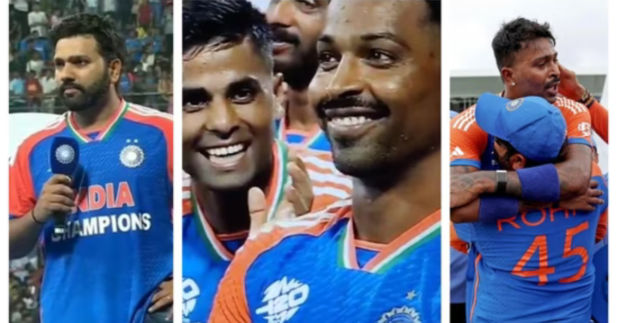 Hardik Pandya stunned by never-before-seen Wankhede act, gets up from seat in priceless gesture as Rohit Sharma says…