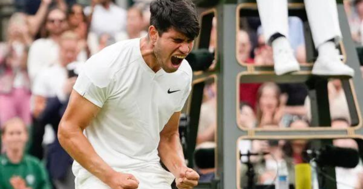 Wimbledon 2024: Reigning champion Carlos Alcaraz secures quarter-final berth after defeating Ugo Humbert