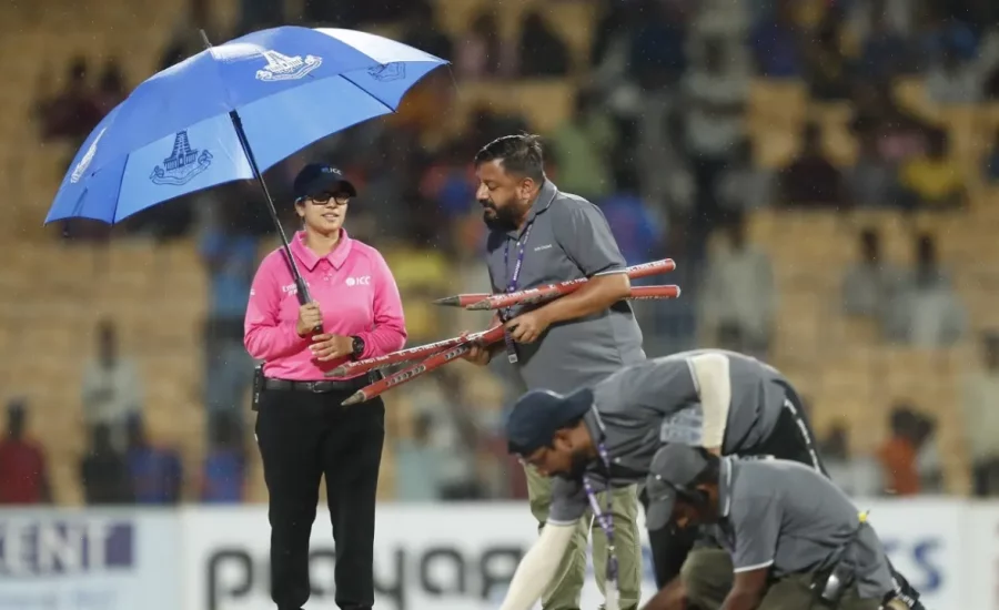 Chennai rain cuts short contest after SA make 177