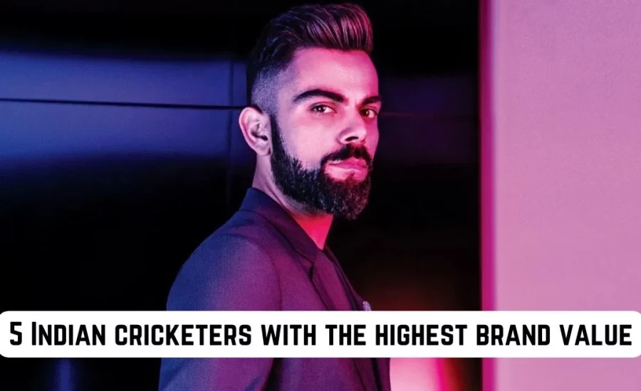 Top 5 Indian cricketers with the highest brand value ft. Virat Kohli