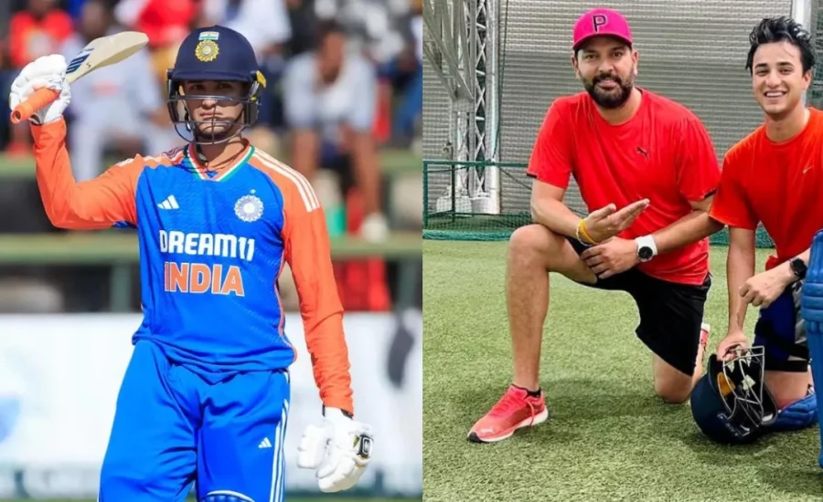 ZIM vs IND: Yuvraj Singh congratulates Abhishek Sharma on his maiden T20I century