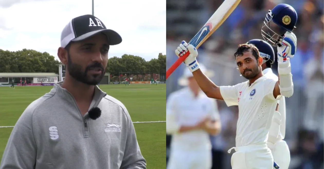 Veteran Indian batter Ajinkya Rahane expresses his passion for playing cricket in England