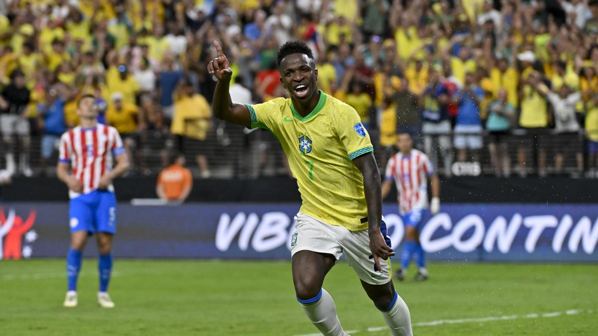 Copa America 2024: Brazil coach Dorival Jr hails ‘dynamic’ Vinicius after win over Paraguay