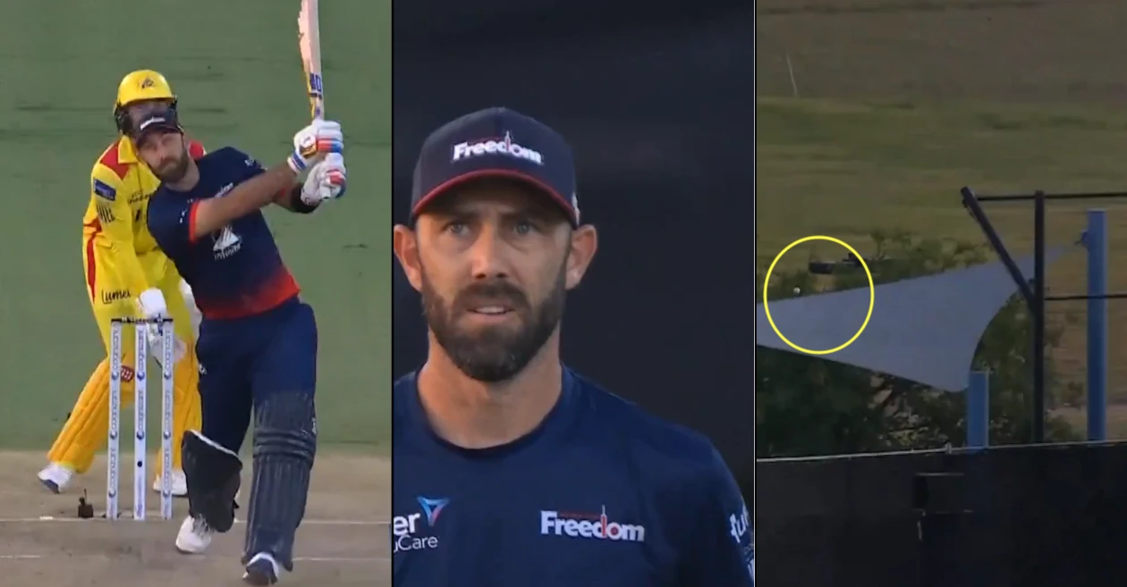 Glenn Maxwell sends the ball out of the park with a monstrous six against Mohammad Mohsin | MLC 2024, WF vs TSK