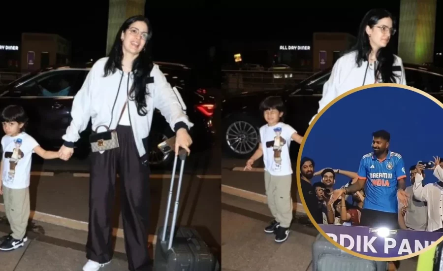 Hardik Pandya’s wife Natasa Stankovic jets off to Serbia with son Agastya amid divorce rumours