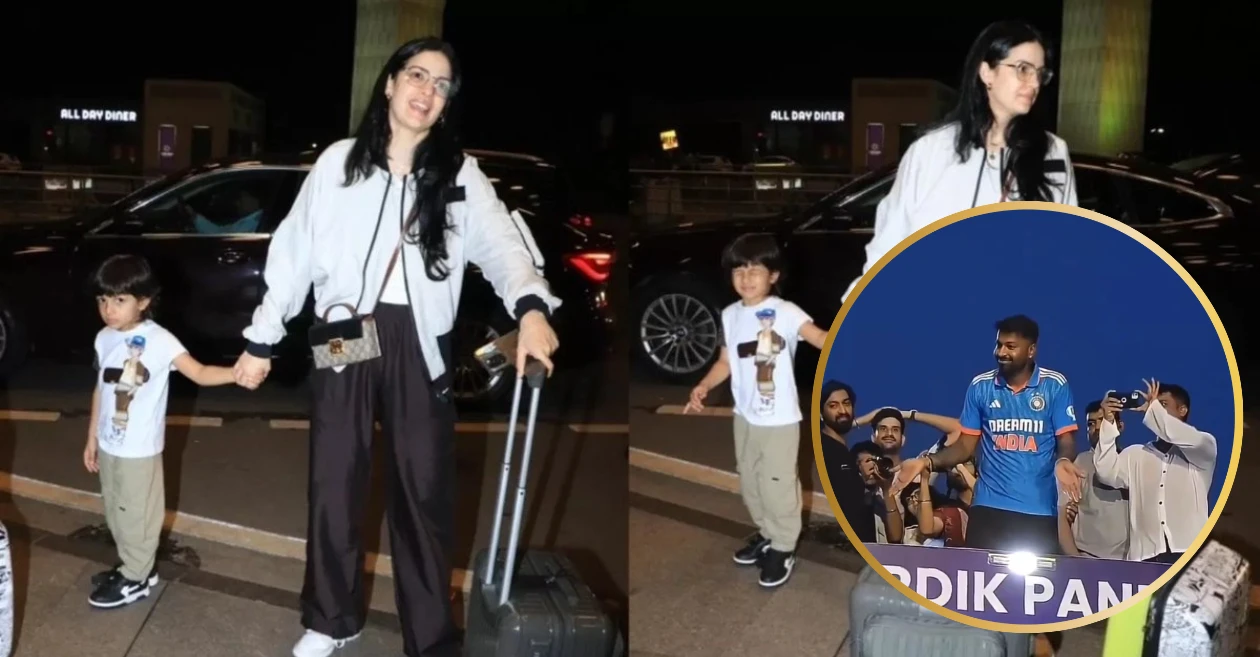 Hardik Pandya’s wife Natasa Stankovic jets off to Serbia with son Agastya amid divorce rumours