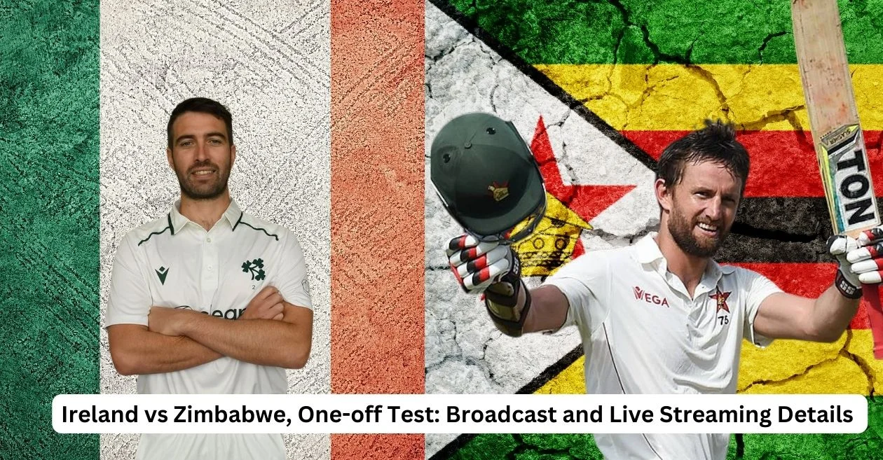 Ireland vs Zimbabwe, One-off Test: Broadcast and Live Streaming Details – When and where to watch in India, Ireland, UK and other countries