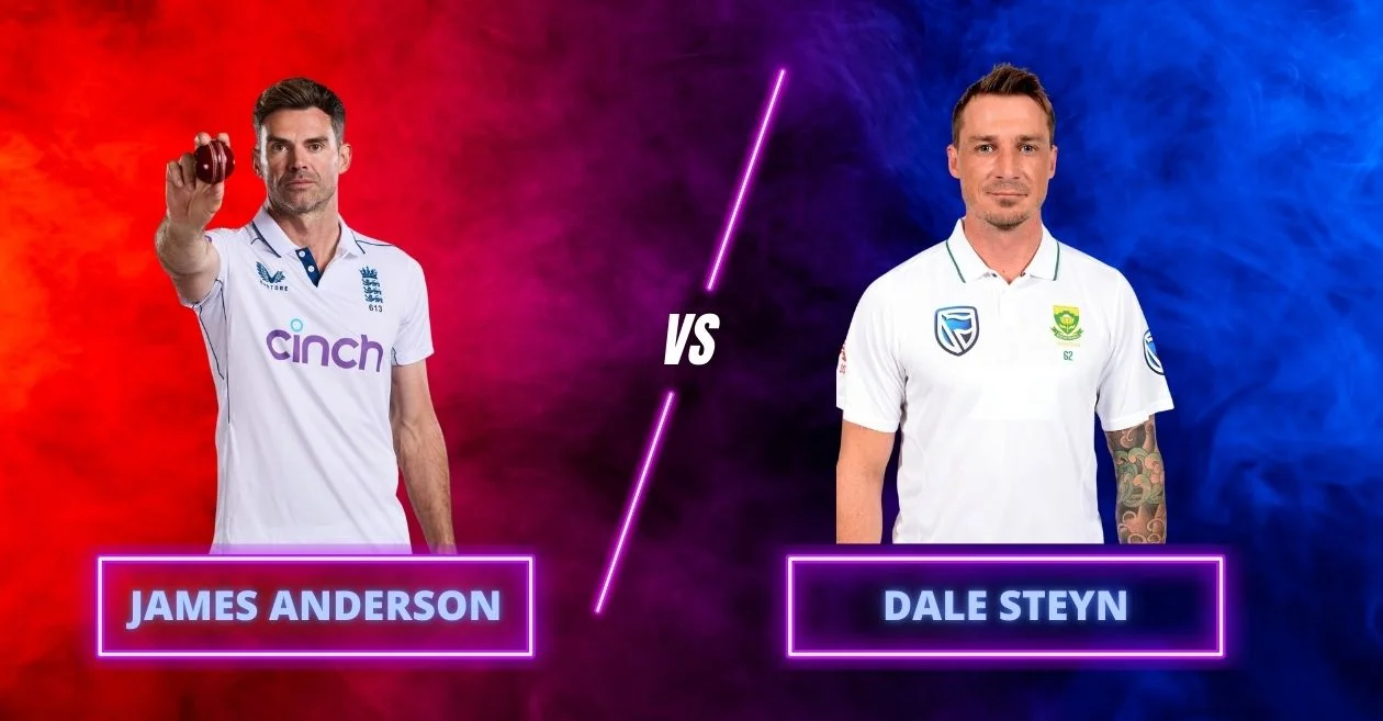 James Anderson vs Dale Steyn: Statistical comparison in Test cricket of the two legendary bowlers