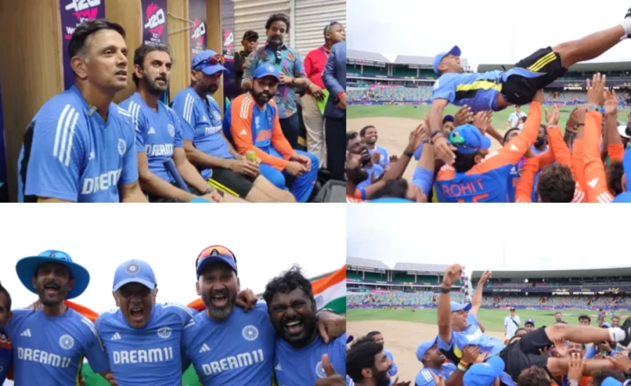 Rahul Dravid bids emotional farewell to Team India after historic T20 World Cup win