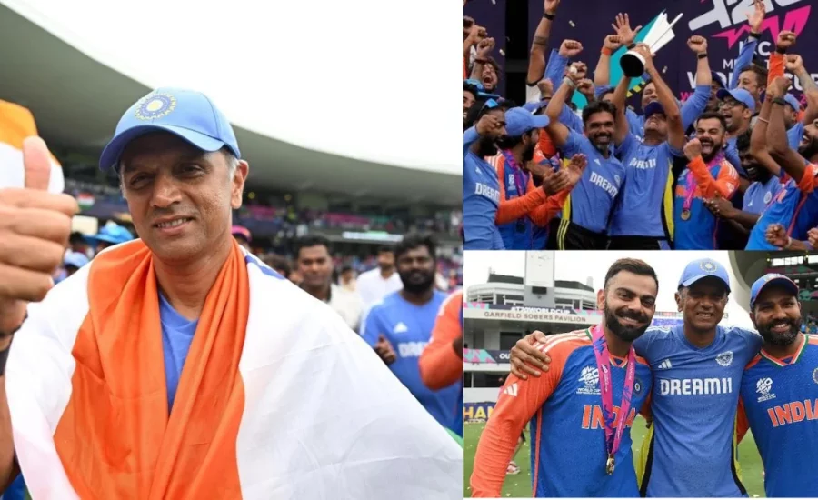 Rahul Dravid bids farewell to Indian cricket team’s coaching role