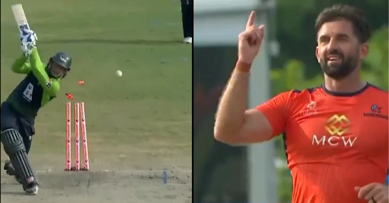 Liam Plunkett bowls a game changing delivery to castle Ryan Rickelton | MLC 2024, SFU vs SO