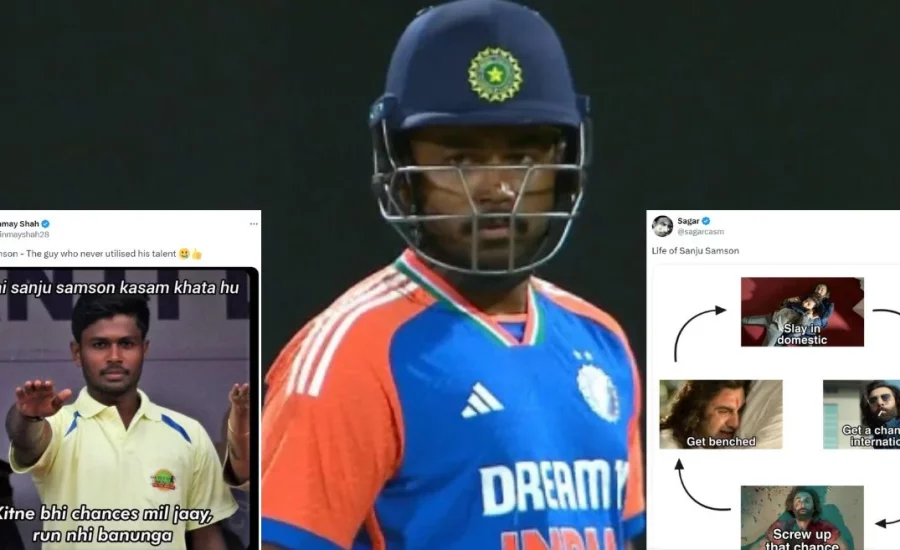 SL vs IND: Fans spark meme fest as Sanju Samson registers back-to-back ducks in the T20I series