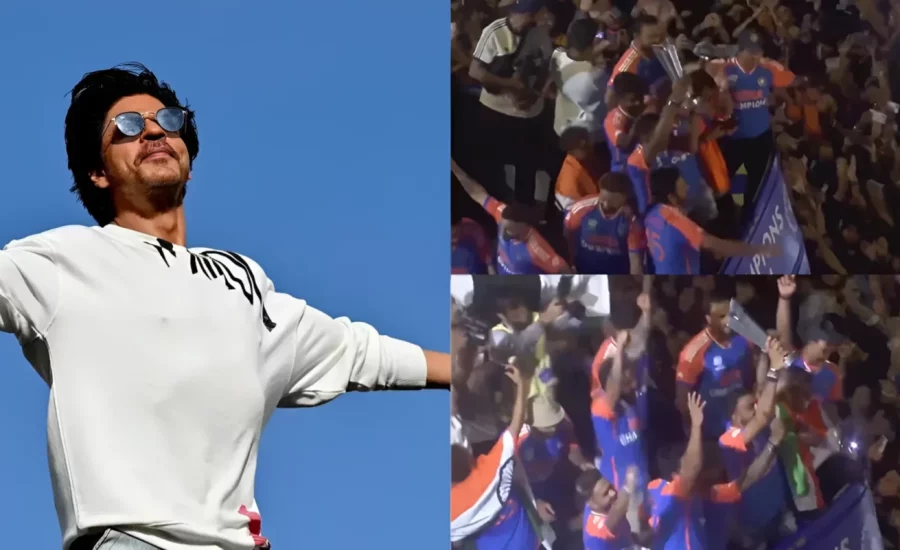 Shah Rukh Khan shares a heartfelt post for Team India during their victory parade in Mumbai