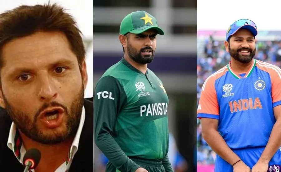 Shahid Afridi subtly criticizes Babar Azam while praising Rohit Sharma’s leadership