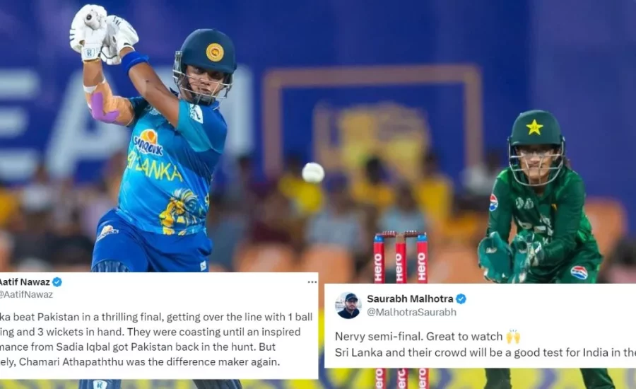 Fans erupt as Chamari Athapaththu helps Sri Lanka edge past Pakistan to reach the Women’s Asia Cup 2024 final