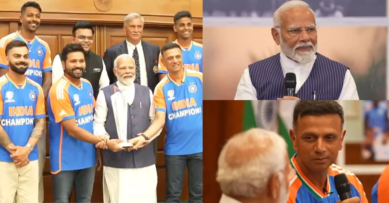 Rohit Sharma, Virat Kohli and other Indian players meet PM Narendra Modi after T20 World Cup 2024 triumph