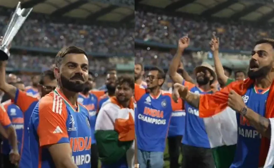 ‘Vande Mataram’ echoes at Wankhede as Virat Kohli commands Team India’s lap of honour