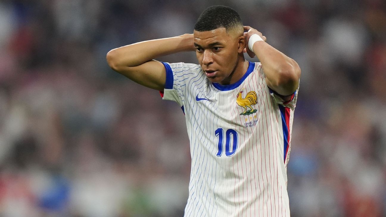 Kylian Mbappé on France exit: My Euro 2024 was a ‘failure’