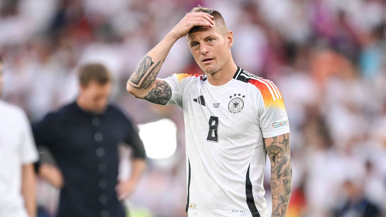 Toni Kroos: Germany Euro 2024 dream ‘shattered’ by Spain