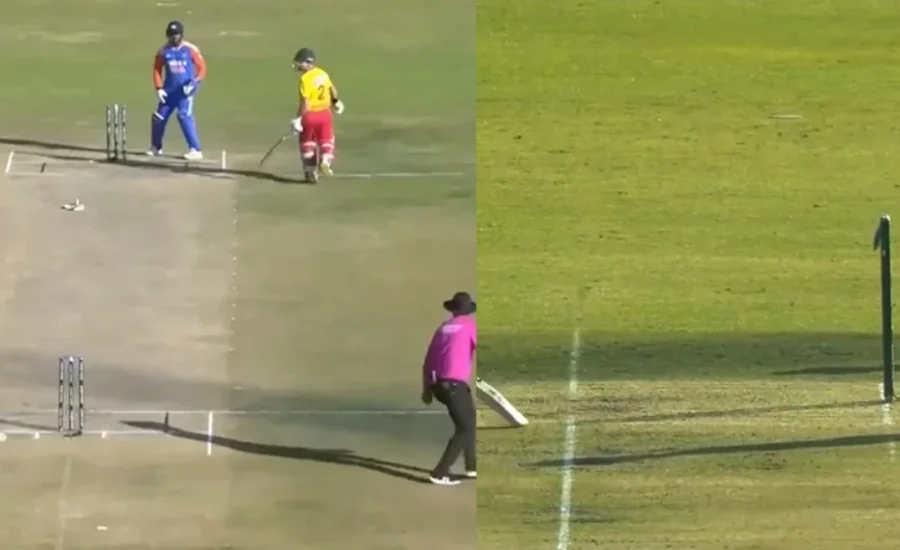 ZIM vs IND : Shivam Dube’s direct hit sends Sikandar Raza’s packing in the 5th T20I