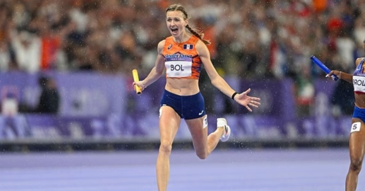 Dutch Sprinter Femke Bol, whose ‘Mickey Mouse’ voice ‘destroyed’ Team USA at Paris Olympics, isn’t her real voice: Watch