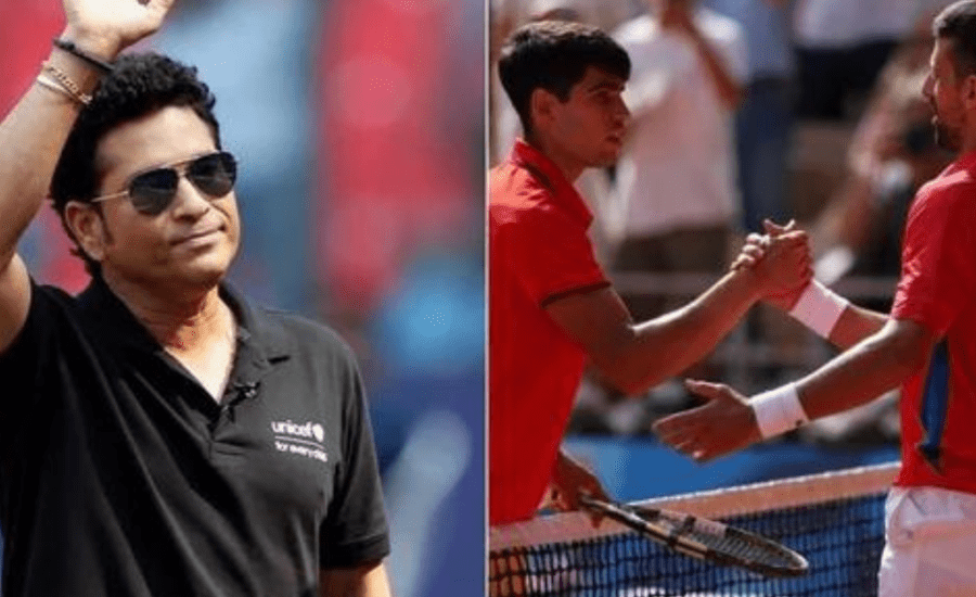 Sachin Tendulkar can’t keep calm after Novak Djokovic wins gold at Paris Olympics, ‘serves’ key Carlos Alcaraz analysis