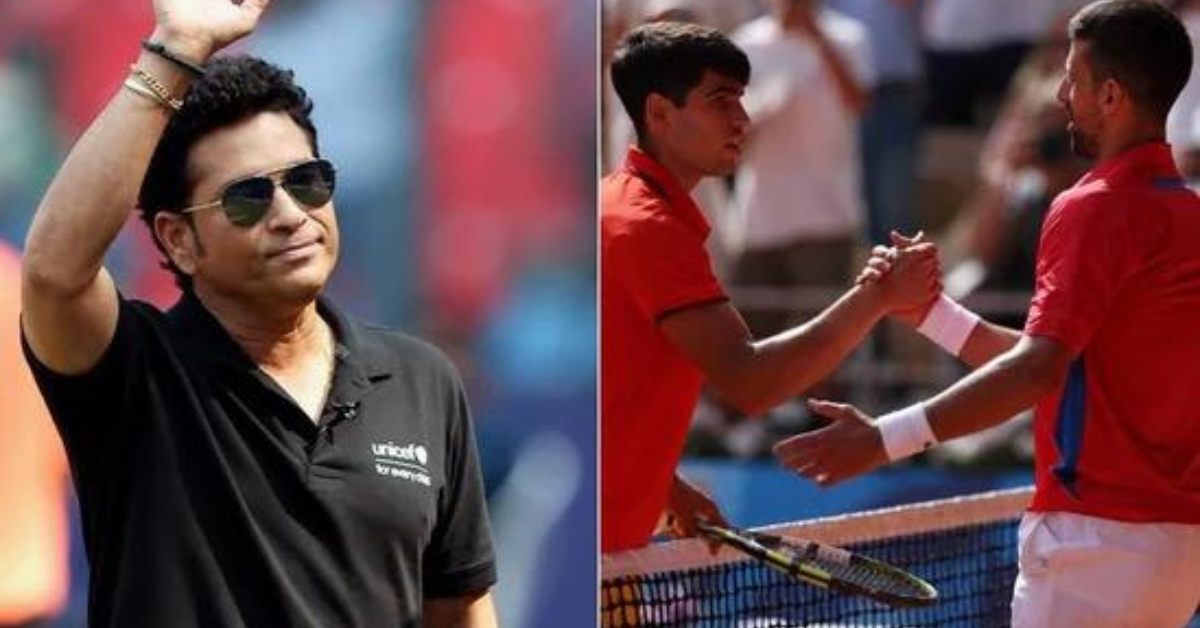 Sachin Tendulkar can’t keep calm after Novak Djokovic wins gold at Paris Olympics, ‘serves’ key Carlos Alcaraz analysis