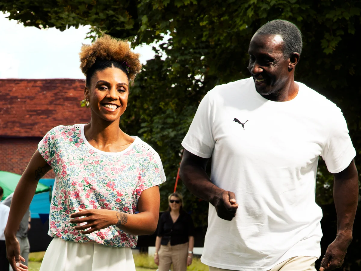 Linford Christie and his daughter Briannah look back: ‘It’s a curse having a dad as good as I was’