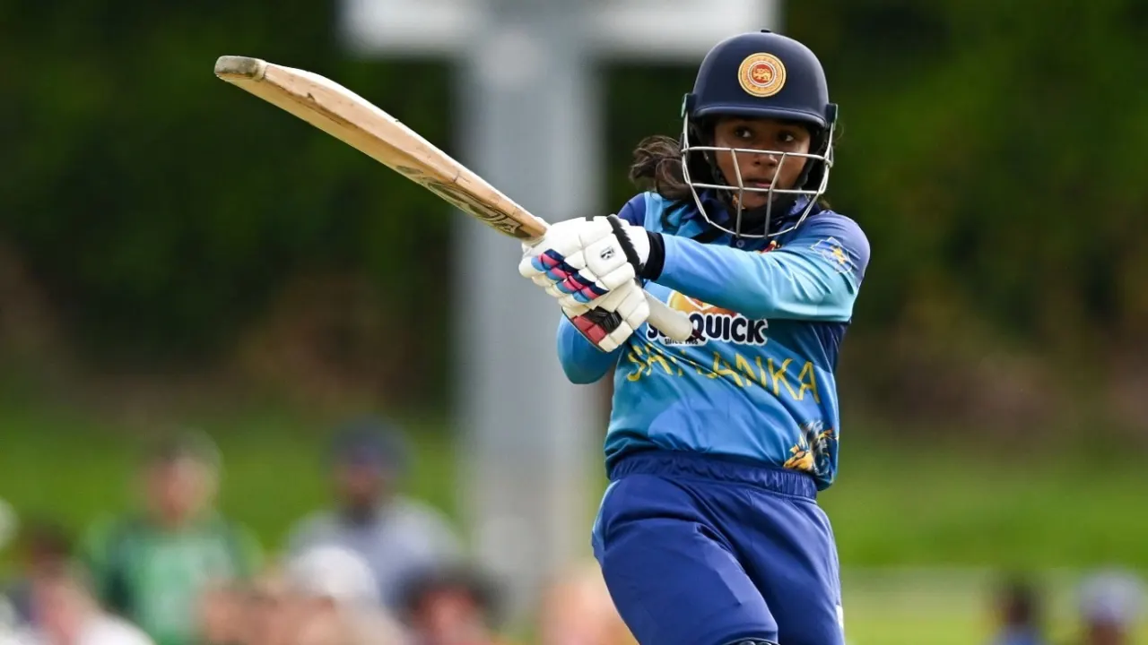 Harshitha Samarawickrama’s 86* leads Sri Lanka to thumping win