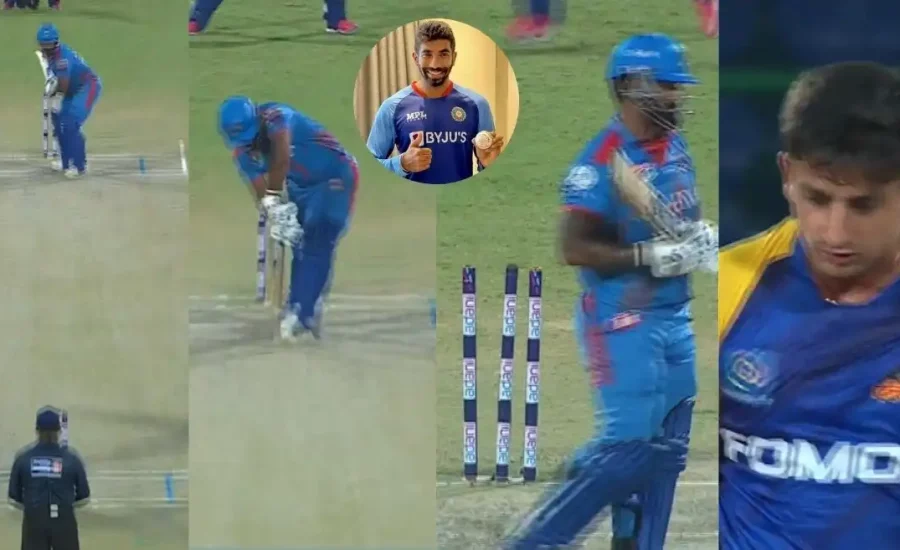 Ayush Singh Thakur channels his inner Jasprit Bumrah to dismiss Sarthak Ranjan with a brilliant yorker in DPL T20 2024