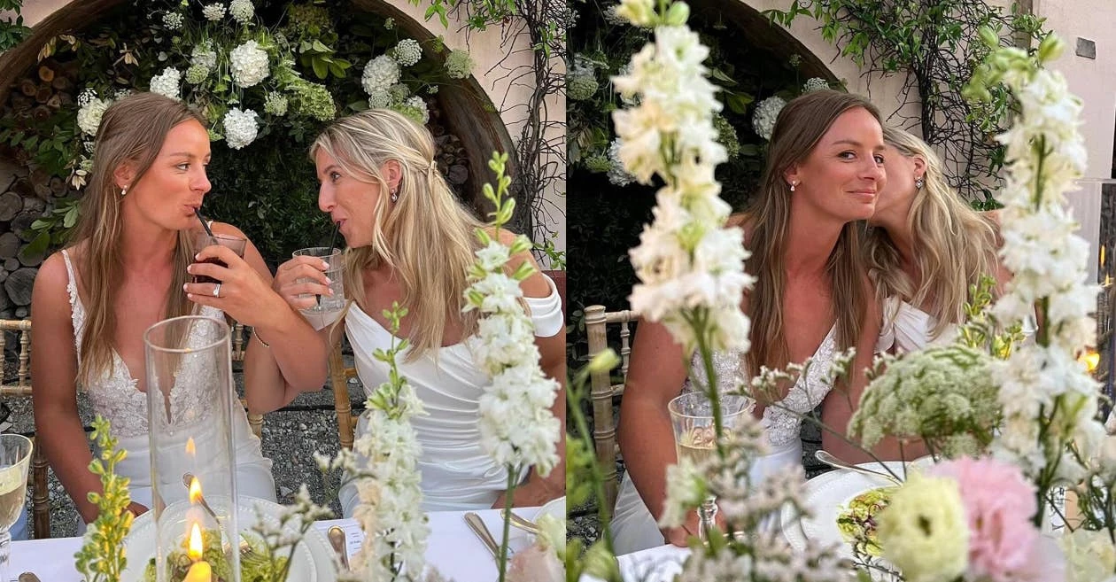 Danielle Wyatt shares beautiful pics from her wedding ceremony