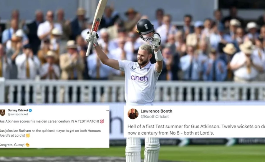 ENG vs SL: Netizens celebrate as Gus Atkinson hits his maiden ton at iconic Lord’s on Day 2 of the 2nd Test