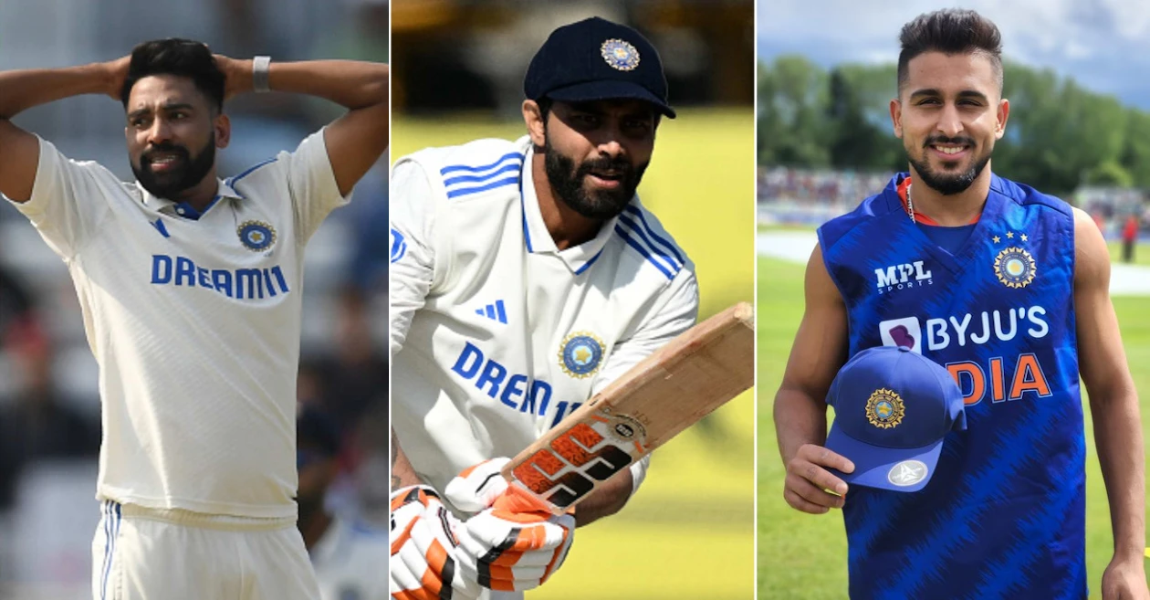 Duleep Trophy 2024-25: Mohammed Siraj, Ravindra Jadeja, Umran Malik out of first round; BCCI announces revised squads