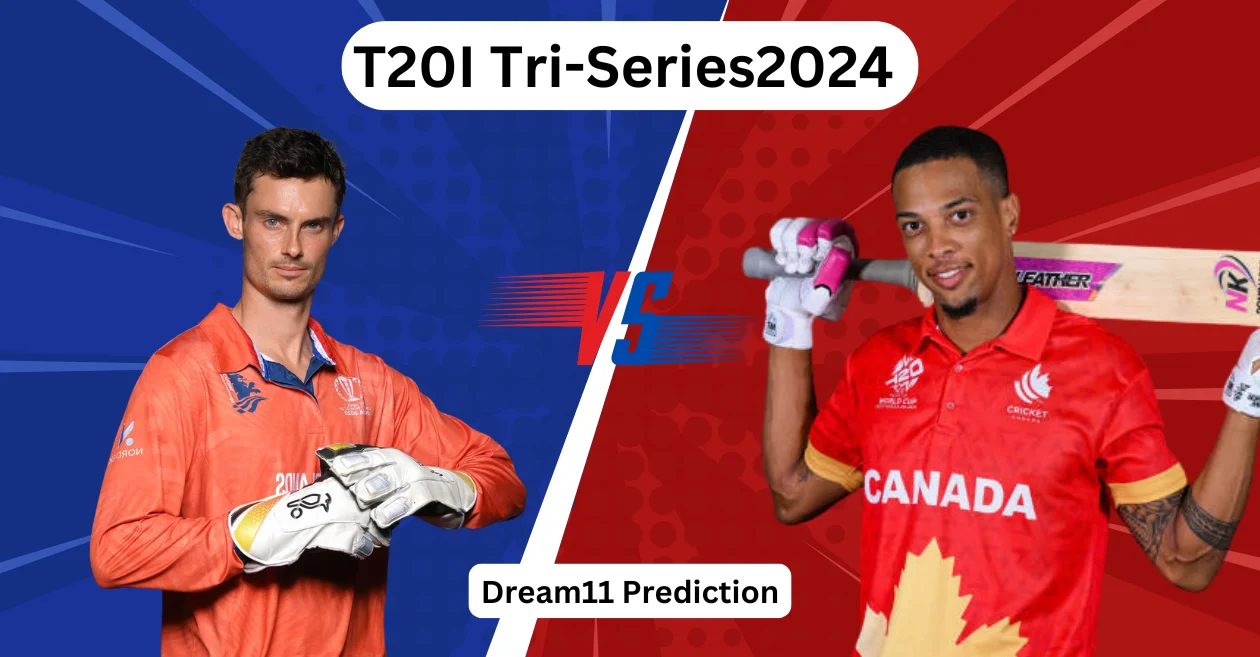 NED vs CAN 2024 Tri-Series, 4th T20I: Match Prediction, Dream11 Team, Fantasy Tips & Pitch Report | Netherlands vs Canada