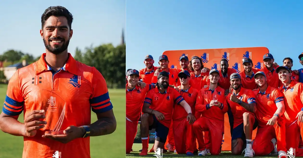 Aryan Dutt shines as Netherlands register a thrilling victory over USA to clinch the T20I Tri-series 2024