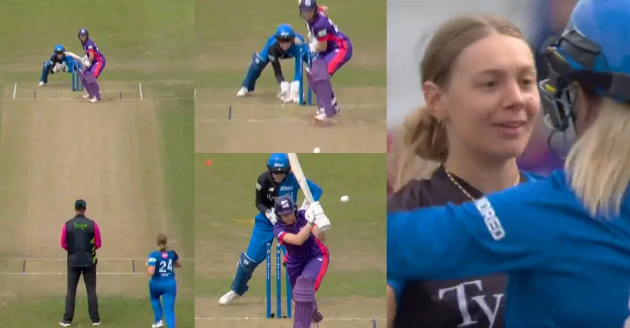 Tara Norris rattles Marie Kelly’s stumps with a stunning delivery in The Hundred Women’s 2024