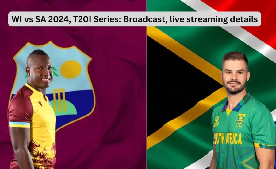 WI vs SA 2024, T20I Series: Broadcast, live streaming details – When and Where to watch in India, UK, West Indies, Australia & South Africa