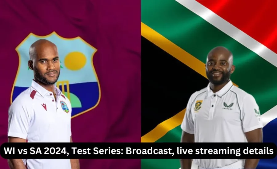 WI vs SA 2024, Test Series: Broadcast, live streaming details – When and Where to watch in India, UK, & South Africa