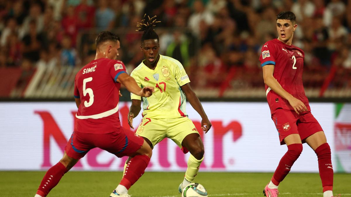 Nations League: Spain plays out drab goalless draw against Serbia