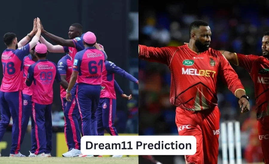 BR vs TKR, CPL 2024: Match Prediction, Dream11 Team, Fantasy Tips & Pitch Report | Barbados Royals vs Trinbago Knight Riders