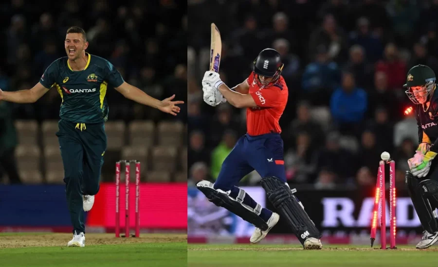 Josh Hazlewood’s cunning delivery sees off Liam Livingstone in ENG vs AUS 1st T20I