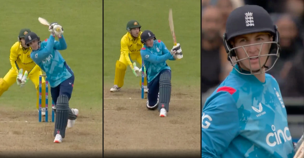 ENG vs AUS : Harry Brook takes Adam Zampa to the cleaners with brutal strikes