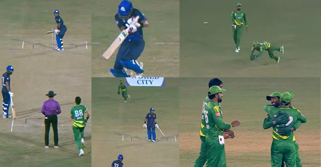 Mohammad Rizwan takes an unbelievable catch in the Champions One-Day Cup 2024