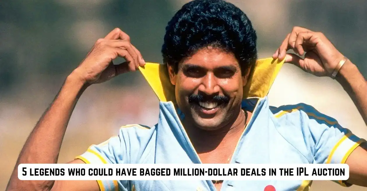 5 cricket legends who could have secured million-dollar deals in the IPL auction