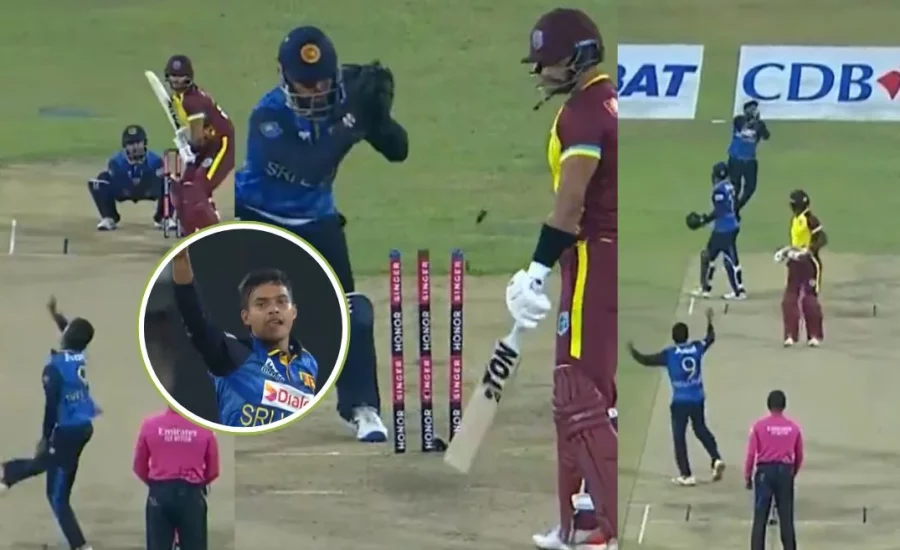 Debutant Dunith Wellalage outfoxes West Indies’ batters with his masterful bowling | SL vs WI, 2nd T20I