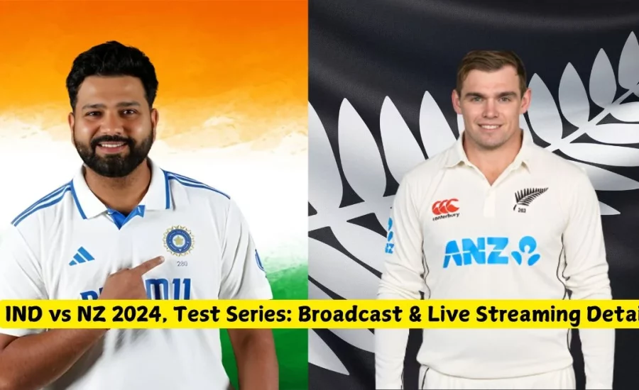 IND vs NZ 2024, Test Series: Broadcast & Live Streaming Details – When and Where to watch in India, New Zealand, Pakistan, USA and other countries