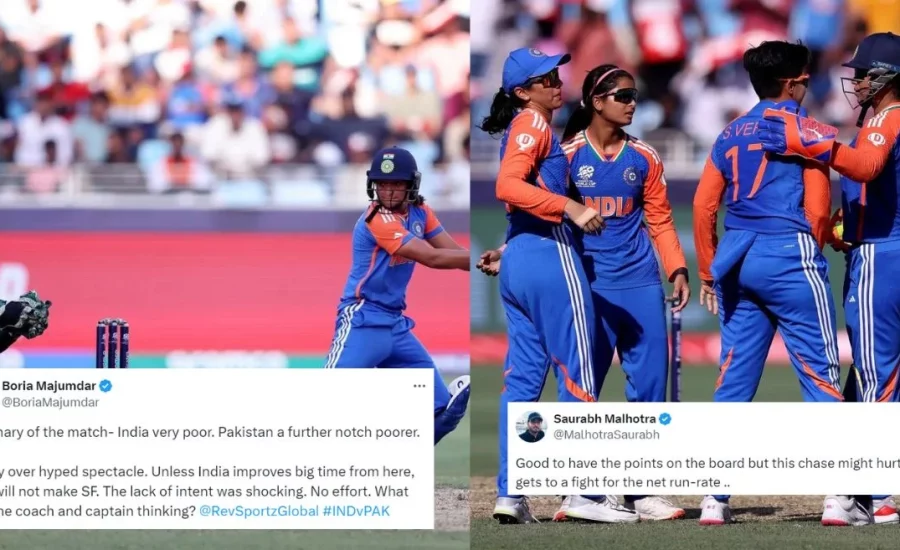 India edge past Pakistan to register first win in Women’s T20 World Cup 2024